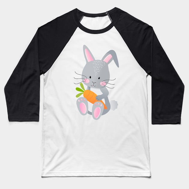 Baby bunny for little ones Baseball T-Shirt by CalliLetters